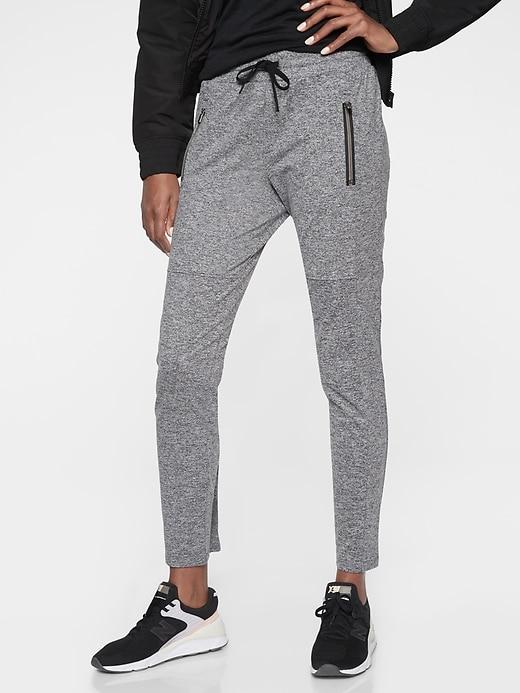 Athleta Womens Hilltop Jogger Grey Heather Size Xl