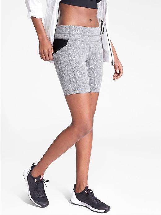 Athleta Womens Be Free Short Black Heather Size Xxs