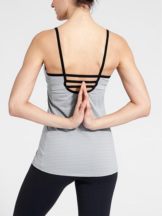 Athleta Womens Flow Tank Slate Grey Size Xl