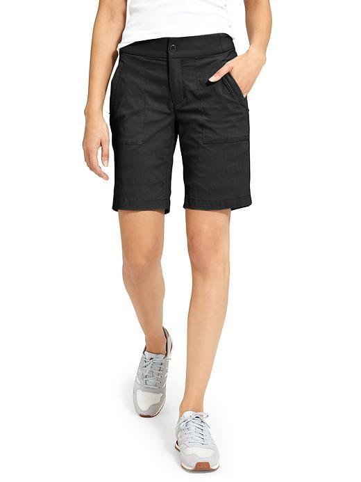 Athleta Womens Trekkie Bermuda 2.0 Size 10 - Black