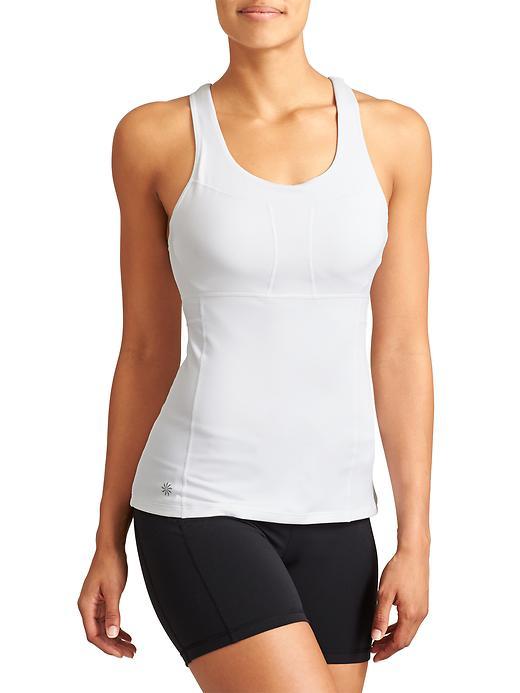 Athleta Womens Pr Tank 2 Size L Tall - Bright White