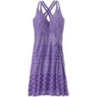 Athleta Knotted Nanda Dress - Electric Purple