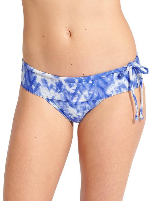 Athleta Womens Grenada Medium Tide Bottom Size L - Blue Tie Dye