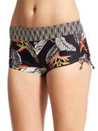 Athleta Womens Hana Scrunch Short Size L - Black