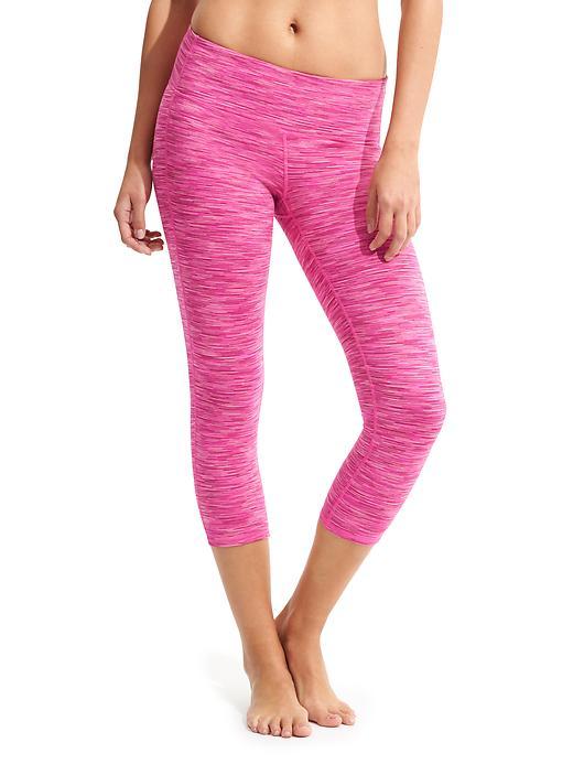 Athleta Womens Energy Chaturanga Capri Size L Tall - Brilliant Magenta