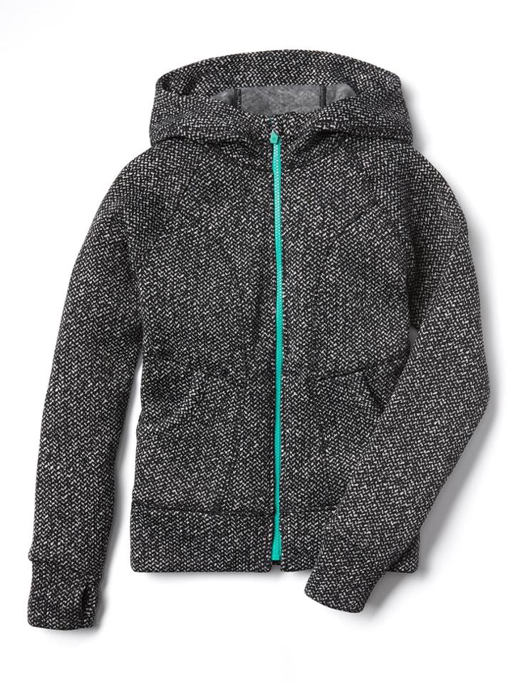 Athleta Girl Texture Hangout Hoodie