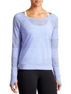 Athleta Womens Limitless Crew Pullover Size L - Periwinkle