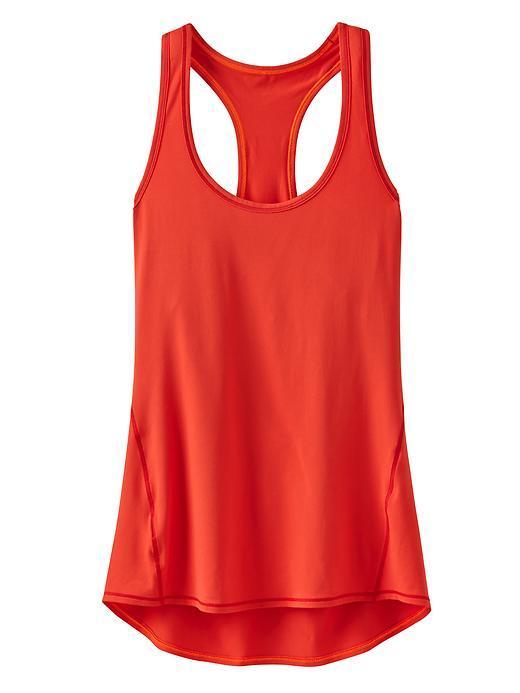 Athleta Womens Chi Tank Extra Long Size 1x Plus - Fire Red