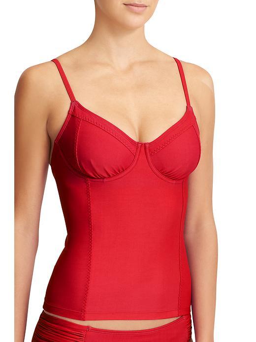 Athleta Womens Kaimana Tankini Size 32b/c Tall - Saffron Red