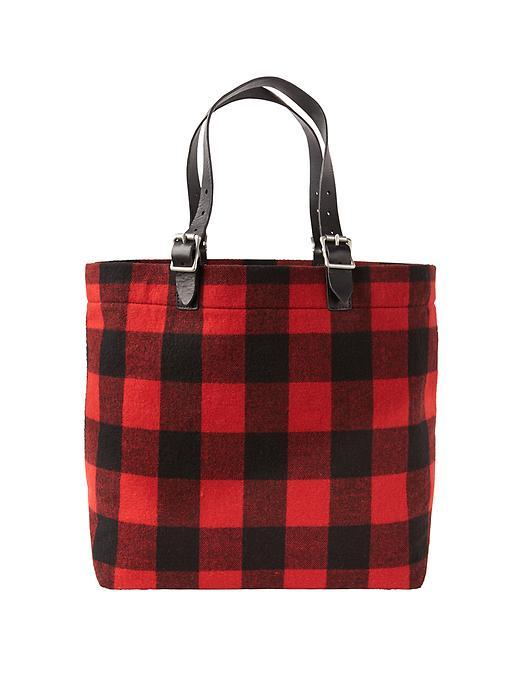 Athleta Womens Big Horn Tote Size One Size - Buffalo Check