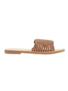 Athleta Womens Athena Slide Size 36 - Tan Oily