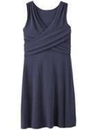 Athleta Womens Adriana Dress Size L - Dress Blue