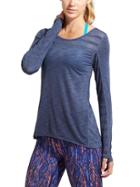 Athleta Womens Kettlebella Top Size L - Iron Blue