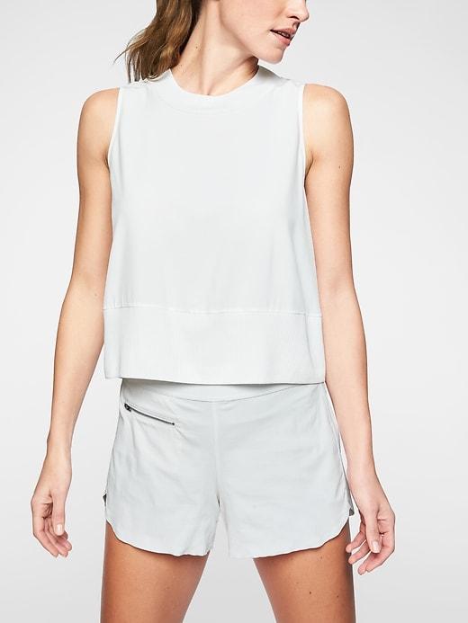 Athleta Womens Zephyr Shell Bright White Size L