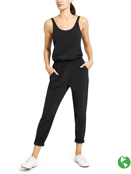 Athleta Womens Roaming Romper Size 0 - Black