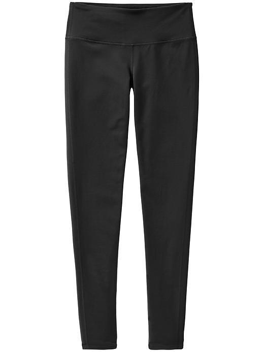 Athleta Womens Chaturanga Tight Size S Tall - Black