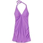 Athleta Shirrendipity Halter Swim Dress - Thistle Purple