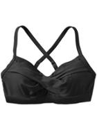 Athleta Womens Twister Bikini Size 34b/c - Black