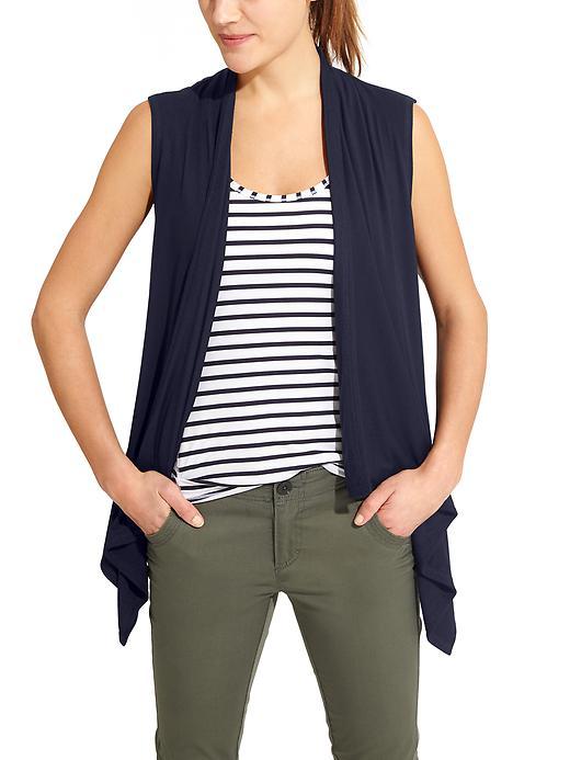 Athleta Womens Sleeveless Wrap Size M - Navy