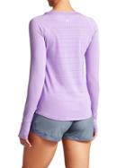 Athleta Womens Exhilaration Top Size L - Light Violet