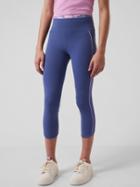 Athleta Girl High Rise Chit Chat Piped Capri