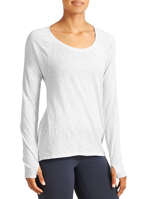 Athleta Womens Daily Top Size L Tall - Bright White