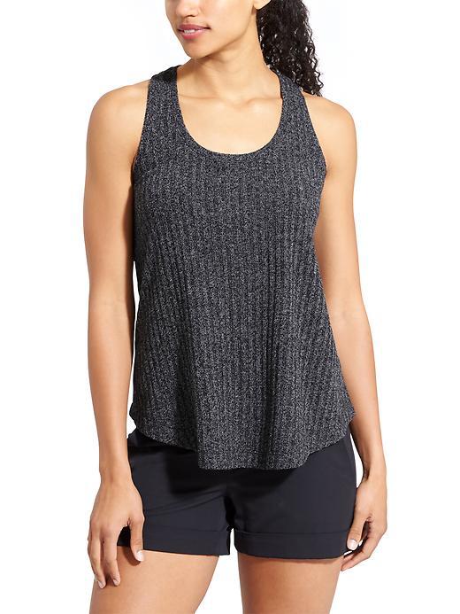 Athleta Womens Tiburon Tank Size L - Charcoal Heather