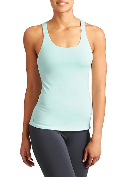 Athleta Womens Optimism Tank Size L Tall - Water Blue