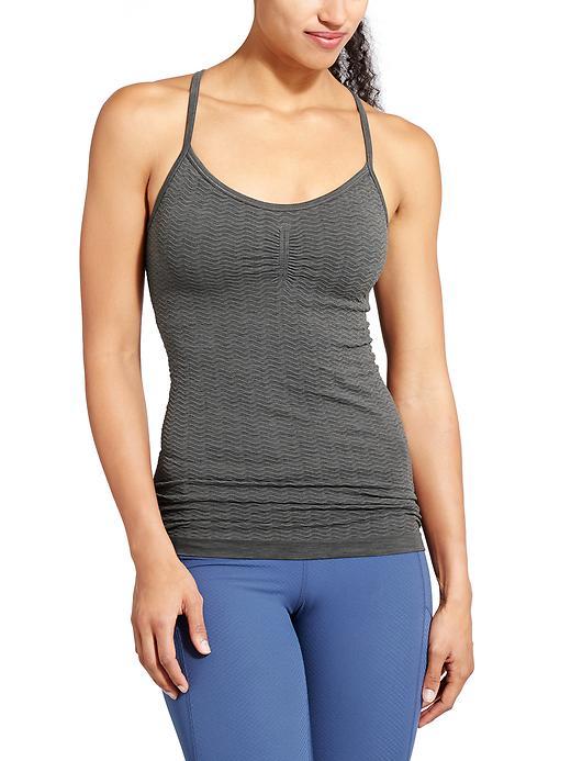 Athleta Womens Layering Cami Size L - Charcoal Heather