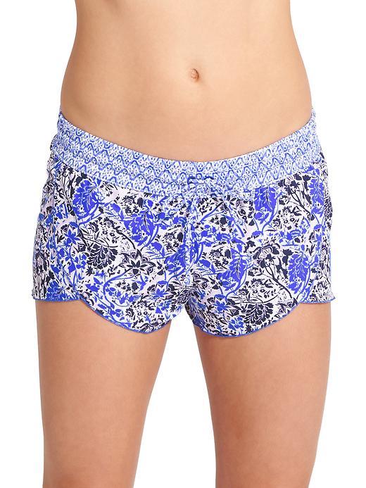 Athleta Womens Indigo Shores Petal Short Size Xl - Dress Blue
