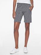 Athleta Womens Modern Metro Short Black Heather Size S