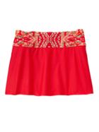 Martina Shirred Band Swim Skirt