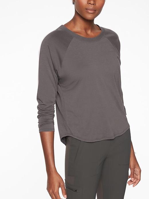 Athleta Womens Topanga Top Flagstone Grey Size Xxs