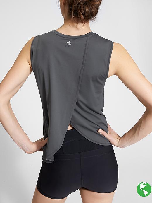 Athleta Womens Sunlover Upf Tank Size 1x Plus - Flint Grey
