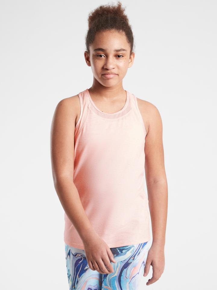 Athleta Girl Run It Up Textured Tank