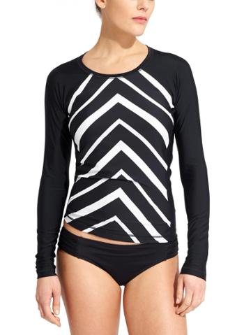 Belize Stripe Rashguard