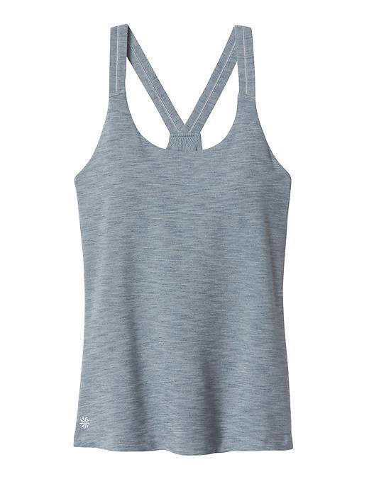 Athleta Womens Optimism Tank Size L - Grey Heather