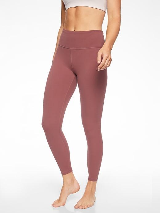 Athleta Womens Elation 7/8 Tight Havana Brown Size Xxs