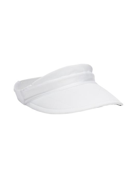 Athleta Womens Satin Visor Size One Size - White