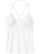 Athleta Womens Scoop Tankini Size L Tall - Bright White