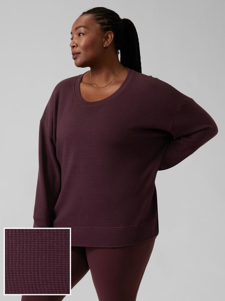 Coaster Luxe Waffle Sweatshirt
