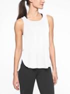 Athleta Womens Breezy Racerback Tank Bright White Size Xl