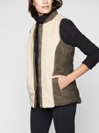Athleta Womens Responsible Down Tundra Vest Dark Oasis Green Size M