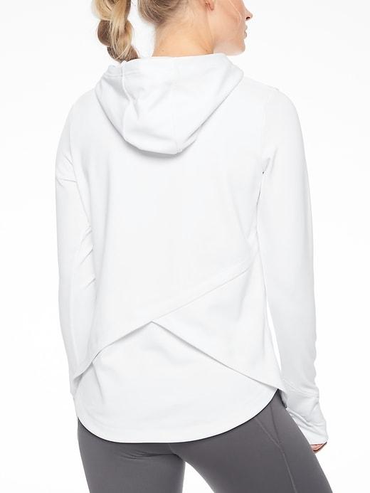 Athleta Womens Bootcamp Hoodie Bright White Size Xxs