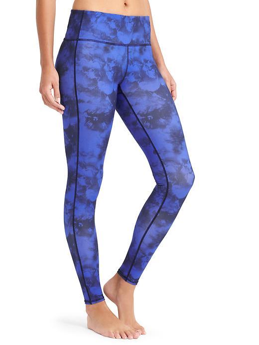 Athleta Womens High Rise Chaturanga Tight Cloud Size L - Capri Blue