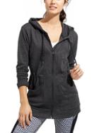 Athleta Womens Blissful Cya Jacket Size L - Flint Grey Heather