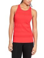 Athleta Womens Pebble Stripe Tank Size L - Coral Quest