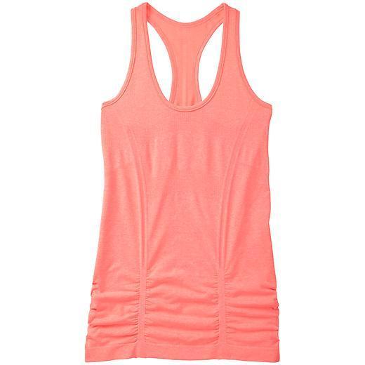 Athleta Fast Track Tank - Light Coral Sizzle Heather
