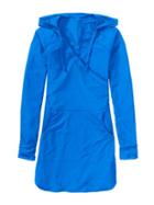 Athleta Womens Wick-it Wader Coverup Size 1x Plus - Macaw Blue