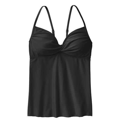 Athleta Knot Front Tankini - Black